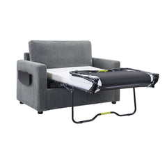 Twin Size Sofa Bed 47.2' Sleeper Sofa Loveseat Sofa with Foldable