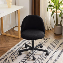 Candy Chair Armless Cute Desk Chair,Comfy Small Office Chair with