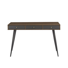 Mid Century Desk , Modern Writing Study Desk with Drawers,