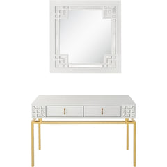 Dynasty Wall Mirror and Console Table