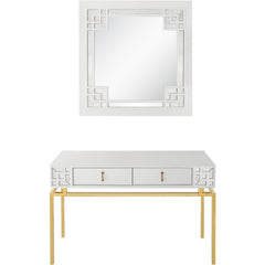 Dynasty Wall Mirror and Console Table