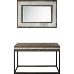 Bailey Wall Mirror and Console Table