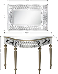 Atelier Wall Mirror and Console Table