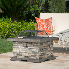28' SQUARE MGO FIRE PIT