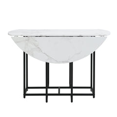 Space-Saving 5-Piece Extendable Kitchen Dining Table Set for Small