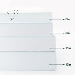 Queen Cooling Gel Memory Foam Mattress, 10 Inch, Medium-Firm