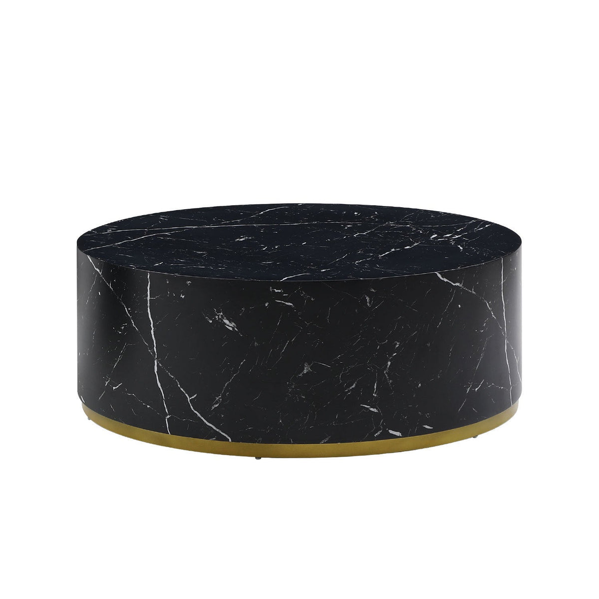 Modern Faux Marble Coffee Tables for Living Room, 35.43inch Accent Tea