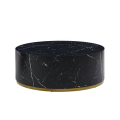 Modern Faux Marble Coffee Tables for Living Room, 35.43inch Accent Tea
