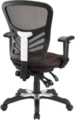 Articulate Ergonomic Mesh Office Chair in Brown
