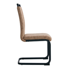 Dining Chairs,tech cloth High Back Upholstered Side Chair with