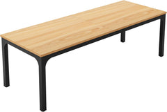 Dining Table for 6-8 People, 78-Inch Large Narrow Long Rectangular