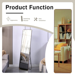 The 4th generation floor standing full-length mirror. wall mirror,