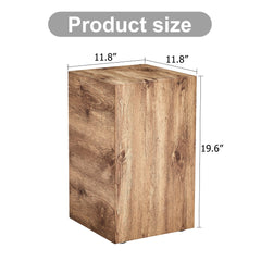 Modern MDF Coffee Table with Wood Grain Texture and Stylish Design