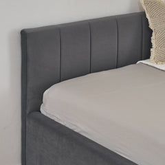 Full Size Upholstered Tufted Bed Frame with Two Drawers, Sofa Bed