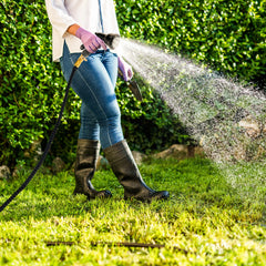 100ft Expandable Garden Hose With Nozzle, Lightweight & Durable, No-Kink Flexible Hose For Car Washing, Outdoor Watering