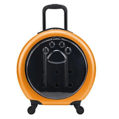 Pet suitcase, transparent cat bag, portable outdoor box, cat and dog Carriers Pet stroller, small pet suitcase