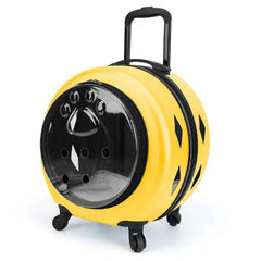 Pet suitcase, transparent cat bag, portable outdoor box, cat and dog Carriers Pet stroller, small pet suitcase