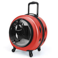 Pet suitcase, transparent cat bag, portable outdoor box, cat and dog Carriers Pet stroller, small pet suitcase
