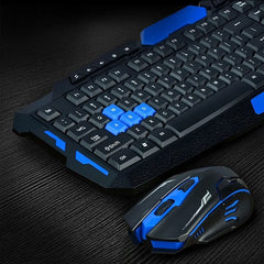 Wireless 2.4Ghz Gaming Keyboard + Mouse Combo Waterproof Optical Multimedia USB Mechanical Set Gamer игровая клавиатура