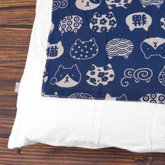 Japanese Cat Bed Warm Cat Sleeping Bag Deep Sleep Cave Winter Removable Pet House Bed for Cats Dogs Nest Cushion with Pillow
