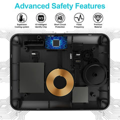 15W Fast Wireless Charger Stand For iPhone 11 12 XR X 8 Apple Watch 4 in 1 Foldable Charging Dock Station for Airpods Pro iWatch