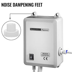 SucceBuy Bottled Water Dispensing Pump With PE Pipe 1 Gal/MIN 40PSI for Coffee Tea Machine Water Dispenser Refrigerator IceMaker