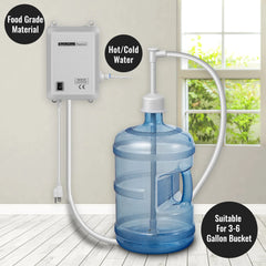 SucceBuy Bottled Water Dispensing Pump With PE Pipe 1 Gal/MIN 40PSI for Coffee Tea Machine Water Dispenser Refrigerator IceMaker