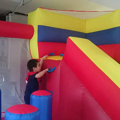 Inflatable Trampline Bouncy Castle Jumping House With Blower Inflatable Bouncer Castle Kids Courtyard Inflatable Games PlayHouse