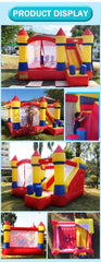 Inflatable Trampline Bouncy Castle Jumping House With Blower Inflatable Bouncer Castle Kids Courtyard Inflatable Games PlayHouse