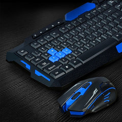 Wireless 2.4Ghz Gaming Keyboard + Mouse Combo Waterproof Optical Multimedia USB Mechanical Set Gamer игровая клавиатура
