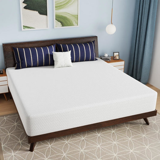 King size 12-inch Charcoal Infused Memory Foam Mattress with Removable
