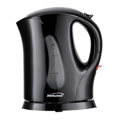 Brentwood 4 Cup 900 Watt Cordless Electric Tea Kettle in Black With