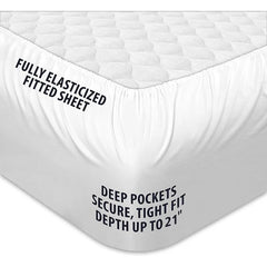 California King Mattress Topper, Extra Thick Pillowtop, Cooling Plush Mattress Pad Cover Cotton Top Bed Topper Protector w