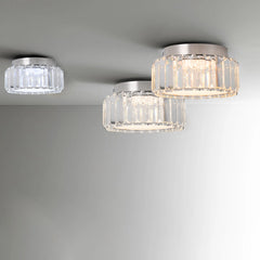 Modern Big Crystal Ceiling Lamp LED Light Circle Chandelier Lustre Indoor Bedroom RC Dimmable Fixtures Living Room Hotel Decor
