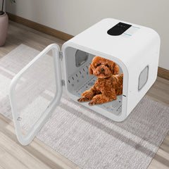 18.5" Pet Dryer Box Pet Grooming Hair Dryer Pet Force Dryer  Sterilization Adjustable Wind and Temperature Anti-false Touch Lock
