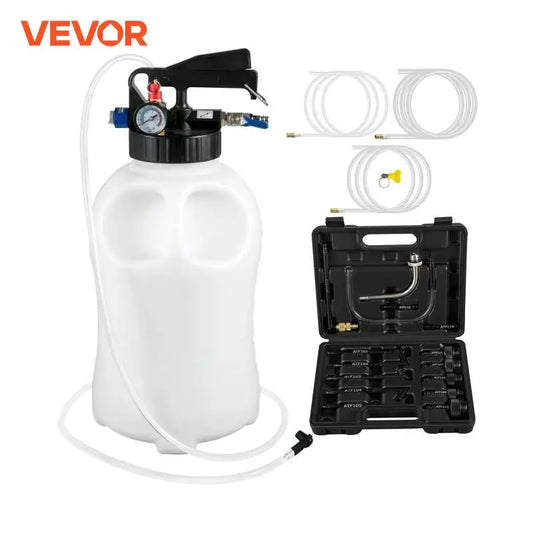 SucceBuy Transmission Fluid Pump 2 Way Manual ATF Refill System Dispenser Oil and Liquid Extractor 10 Liter Large Capacity