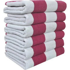 100% Cotton Luxury Bath Towel Set - Soft & Absorbent Quick-Dry Towels for Bathroom, Spa, Beach or Gym - 30"x60" Large Size