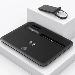 15W Fast Wireless Charger Stand For iPhone 11 12 XR X 8 Apple Watch 4 in 1 Foldable Charging Dock Station for Airpods Pro iWatch