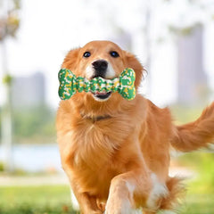 Dog Rubber Bone Chew Toys Funny Bite-resistant Bone-shaped Balls Dog Fetch Toy Interactive Fetch Throw Toys In Vibrant Colors
