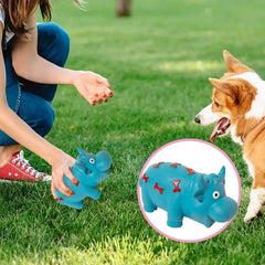Chewing Toys For Dogs Tough Dogs Chewing Squeaky Toys Interactive Cow Shape Design Interactive Pet Dog Chew Toys For Small