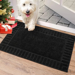 Door-Mat Non-Slip Front Doormat Entrance Mats for Front Door Entry Resist Dirt Washable Doormat Absorbent Entryway Door Mat