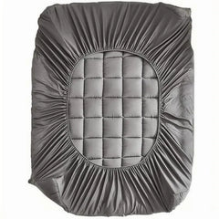 Queen Mattress Topper for Body Pain Relief, 450GSM Extra Thick Mattress Pad Cover with Elastic Pocket, fiber Bed Topper