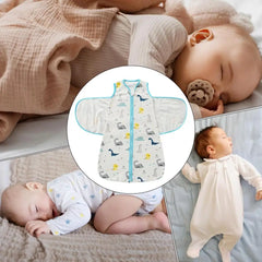 Cotton Sleepsack Swaddle Anti-kicking Quilt Comfortable Sleeping Bag Cotton Sleeping Bag Kids For Comfortable Sleeping
