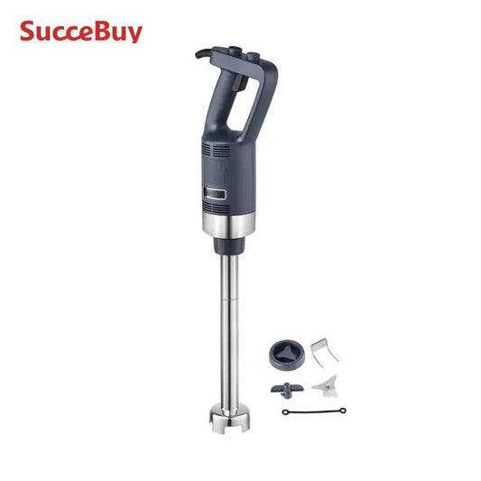 SucceBuy Commercial Immersion Blender 500W 16inch Stepless Variable Speed Multi-Purpose for Soup Sauces Mashed Potatoes Cream
