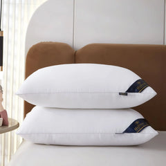 Sleeping Pillows for bedroom Double Top Bed Stuffed Hotel Five-star Soft Orthopedic Pillow 48x74cm Solid Color Extension Cushion