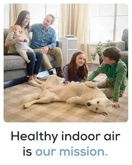 468 Air Purifier - White | Ideal for Medium or Large Spaces Up to 1,200 Square Feet