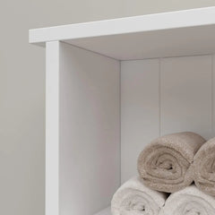 Modern Hall Tree with Storage Bench, 4-in-1 Entryway Bench with Coat Rack, Tall Hall Tree with 4 Metal Double Hooks, Shel
