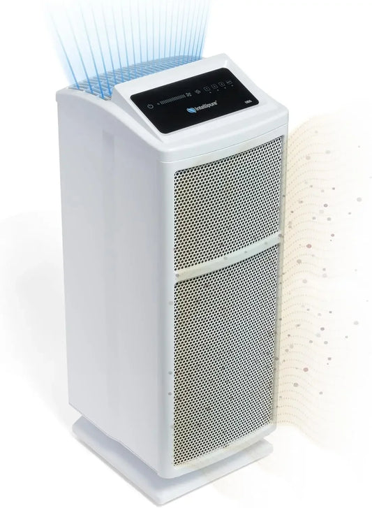 468 Air Purifier - White | Ideal for Medium or Large Spaces Up to 1,200 Square Feet