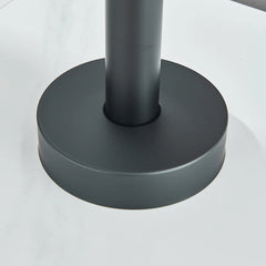Black Bathroom  Bathtub Faucet With Hand Shower  Hot and Cold Faucet Floor Mounted Tub