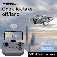 2025 Mini CZ06 Cool Light Drone 4K HD Dual Camera Obstacle Avoidance Optical Flow Aerial Photography Quadcopter Toys Gift Hot